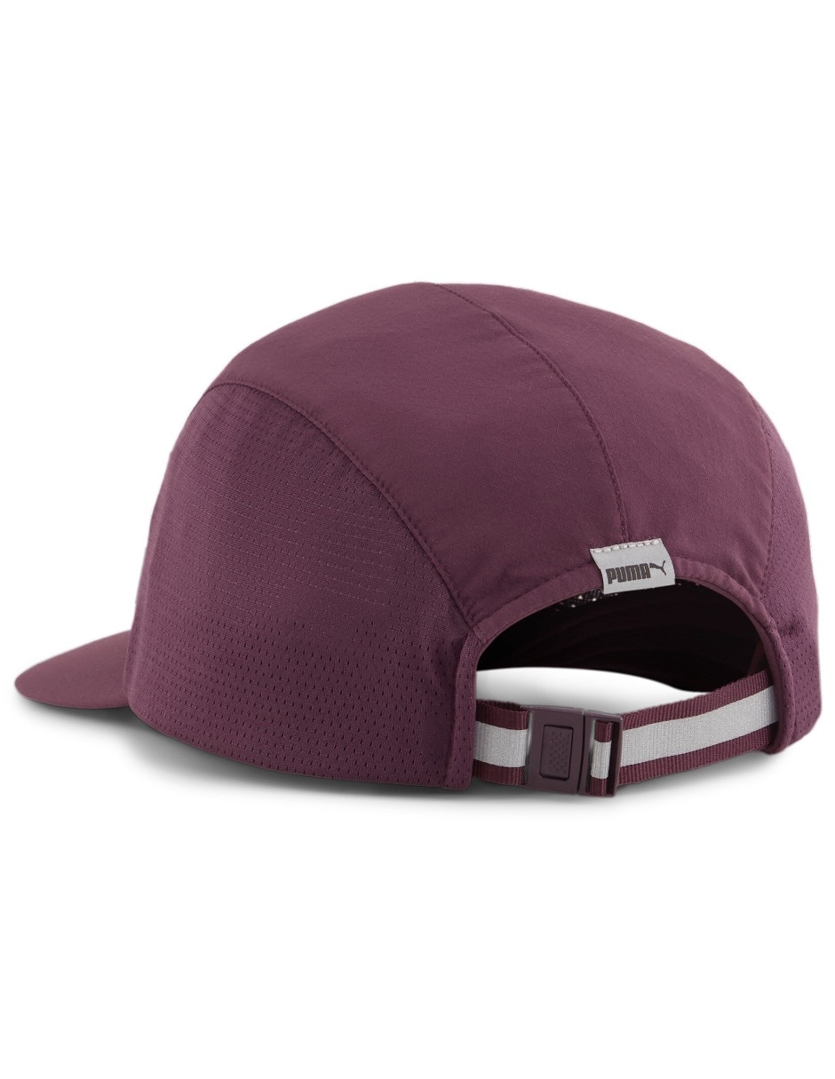 Gorra con visera curva hebilla para correr para adulto