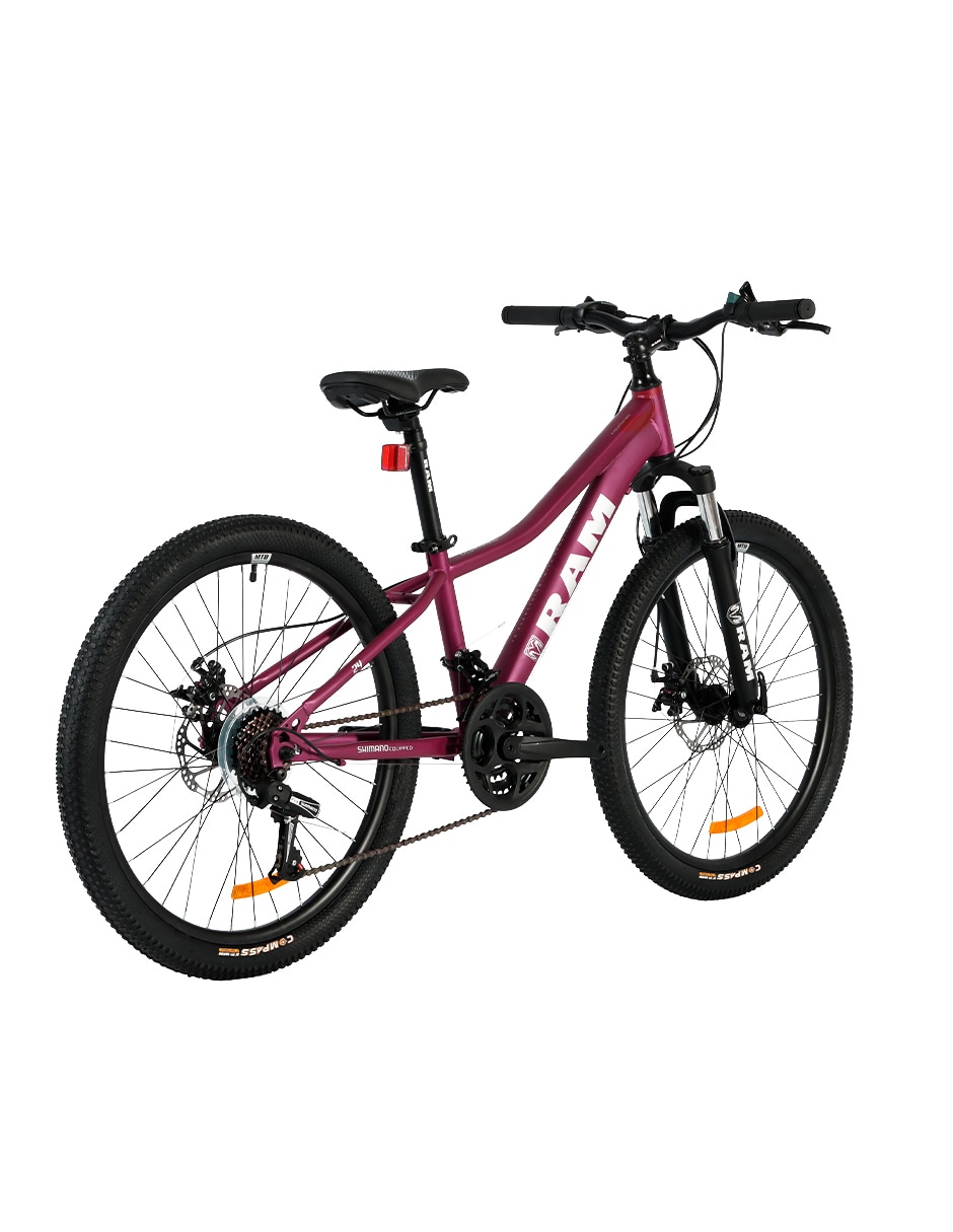 Bicicleta de montaña rodada 24 Rebel unisex