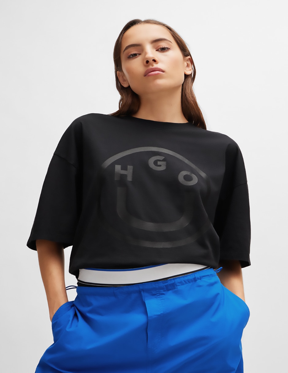 Playera manga corta S25 cuello redondo para mujer