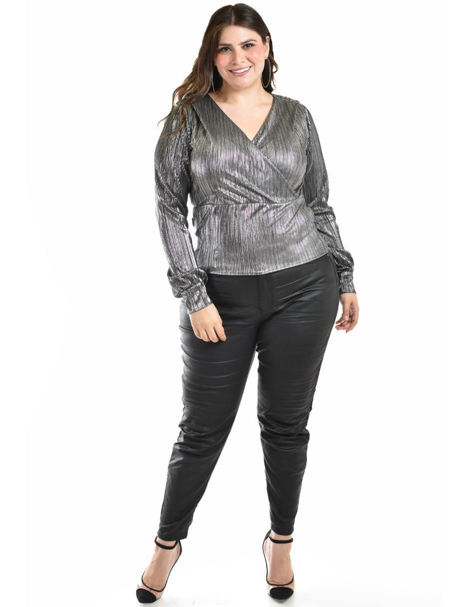 Blusa camisera Kur.Kuma manga larga para mujer