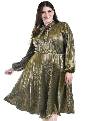 Vestido a la rodilla de fiesta