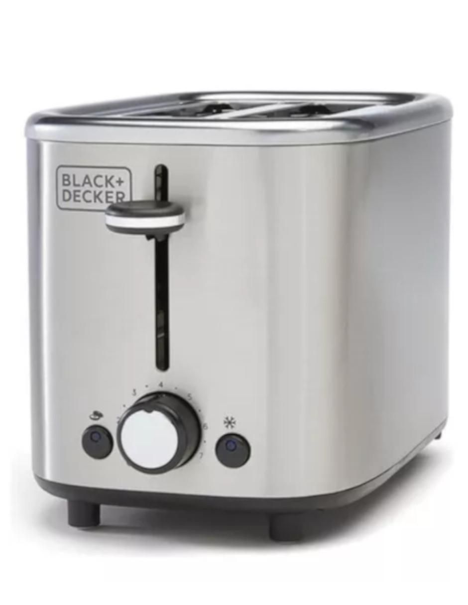 TOSTADOR TR0012SSLA BLACK AN, PLATEADO