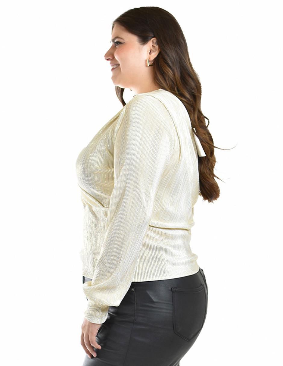Blusa manga larga para mujer 8