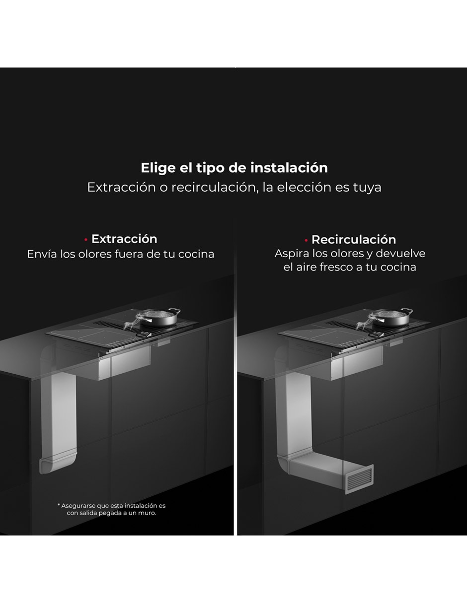 Parrilla a inducción empotrable Teka