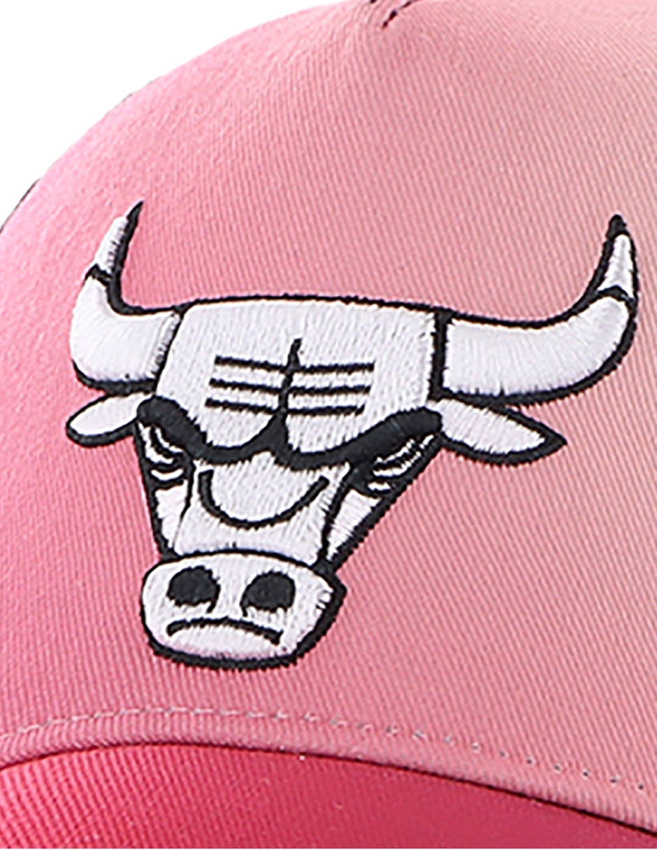 Gorra con visera curva velcro para básquetbol Nba Chicago Bulls para adulto 2