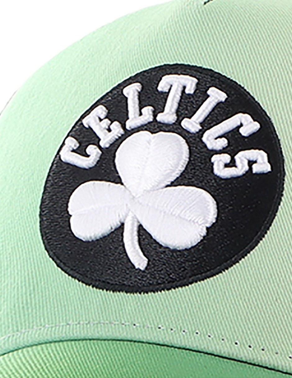 Gorra con visera curva snapback para básquetbol Nba Boston Celtics para adulto 2
