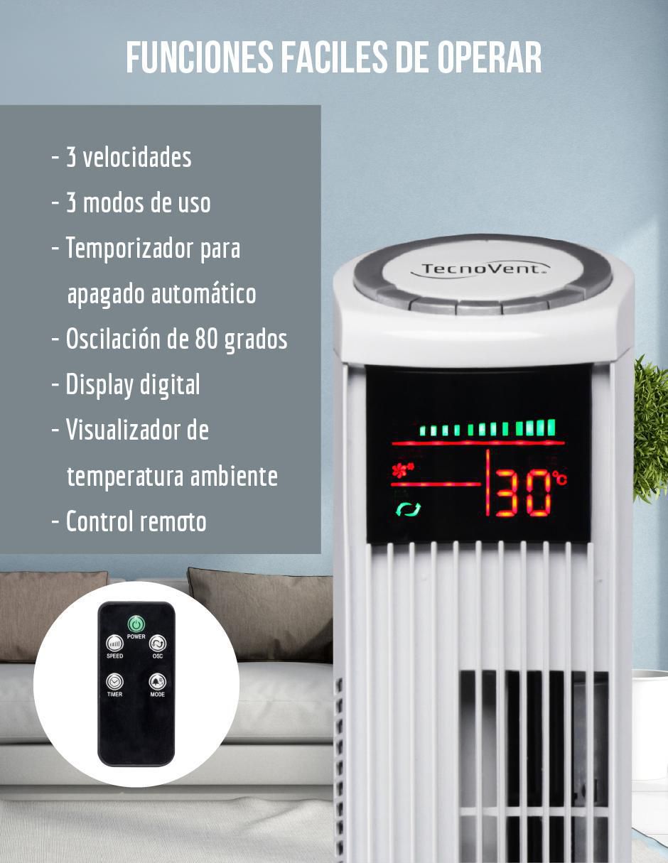 VENTILADOR DE TORRE VENT-T36 T, BLANCOT 9
