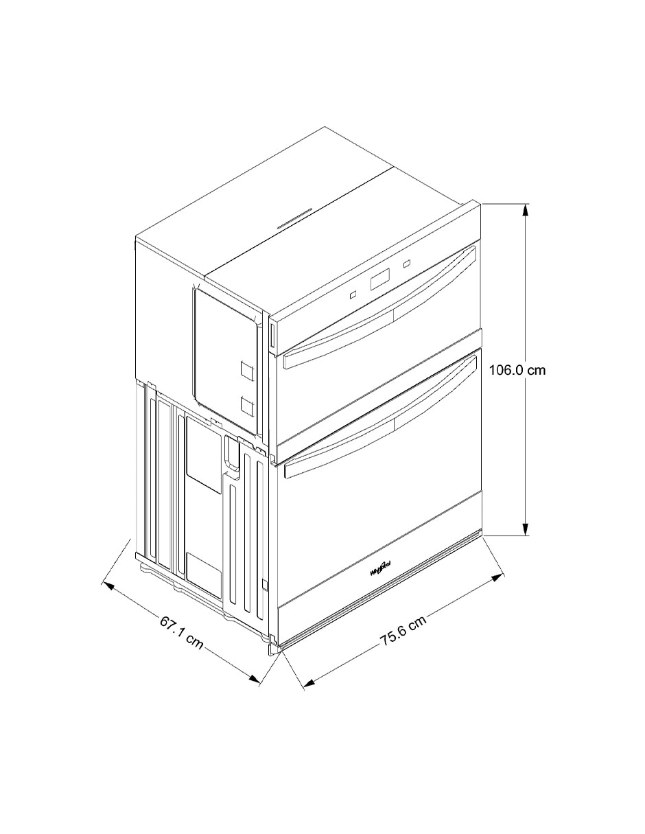 Horno eléctrico KOEC530PPS capacidad 5 pies cúbicos 6
