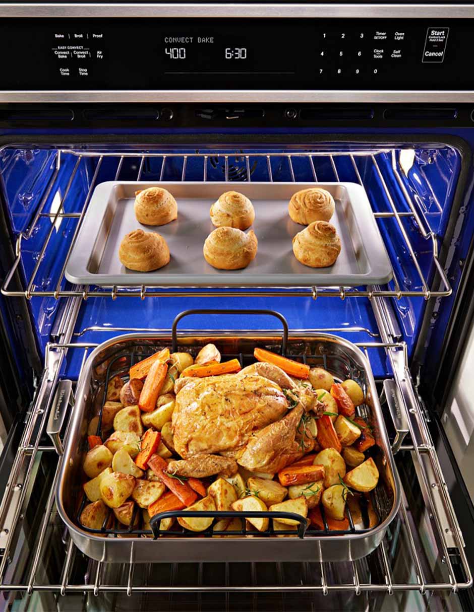 Horno eléctrico KOEC530PPS capacidad 5 pies cúbicos 4