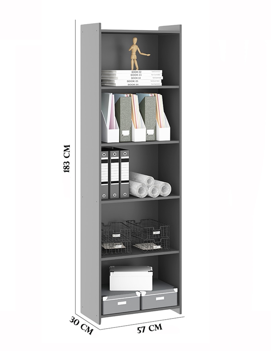 Librero armable de MDF 5
