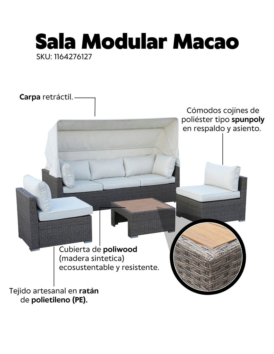 Sala modular de polietileno 11