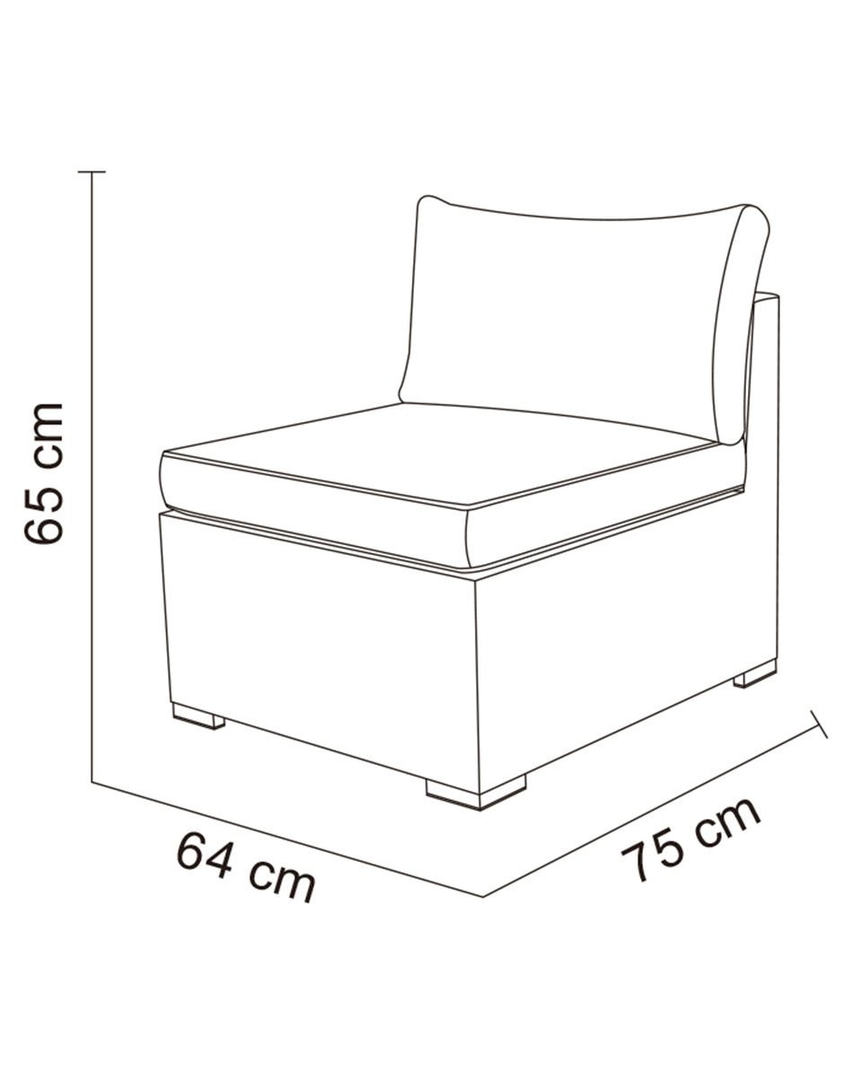 Sala modular de polietileno 18