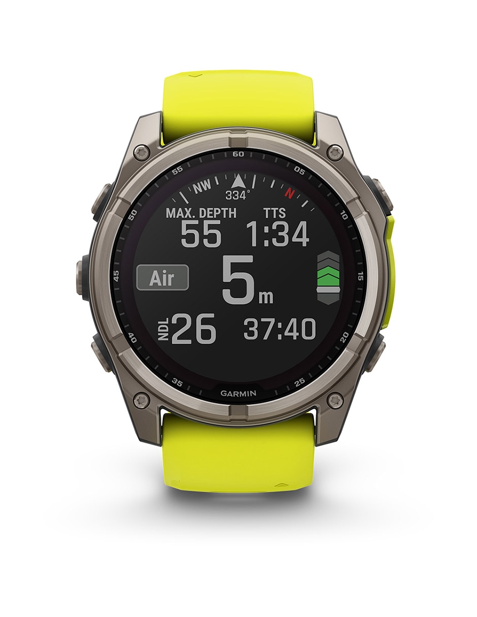Smartwatch Garmin Fenix 8 Solar unisex con GPS