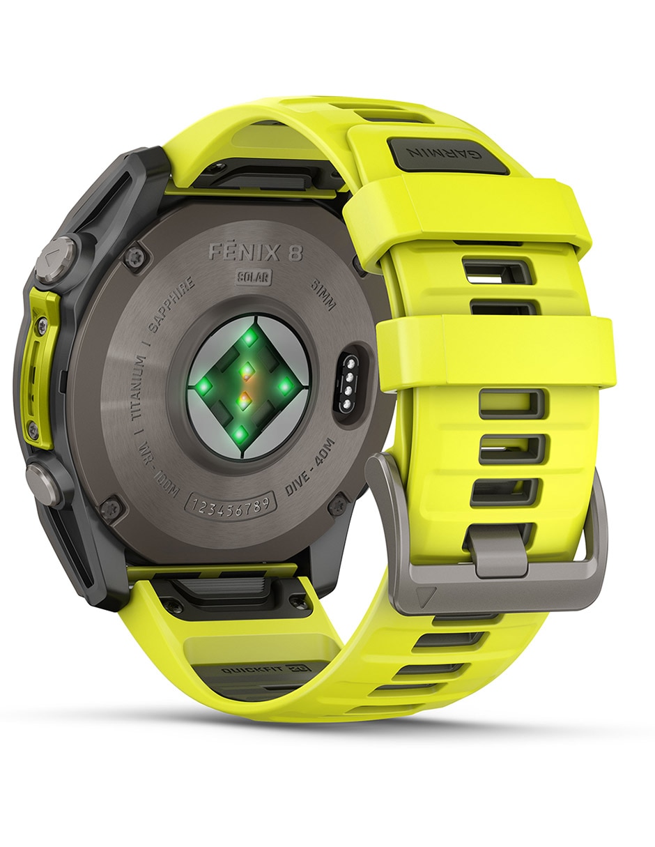 Smartwatch Garmin Fenix 8 Solar unisex con GPS