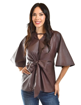 Blusa manga al codo para mujer 1
