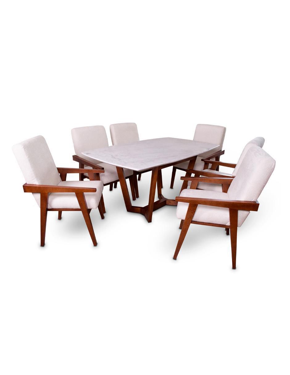 Comedor para 2 personas de mármol 1