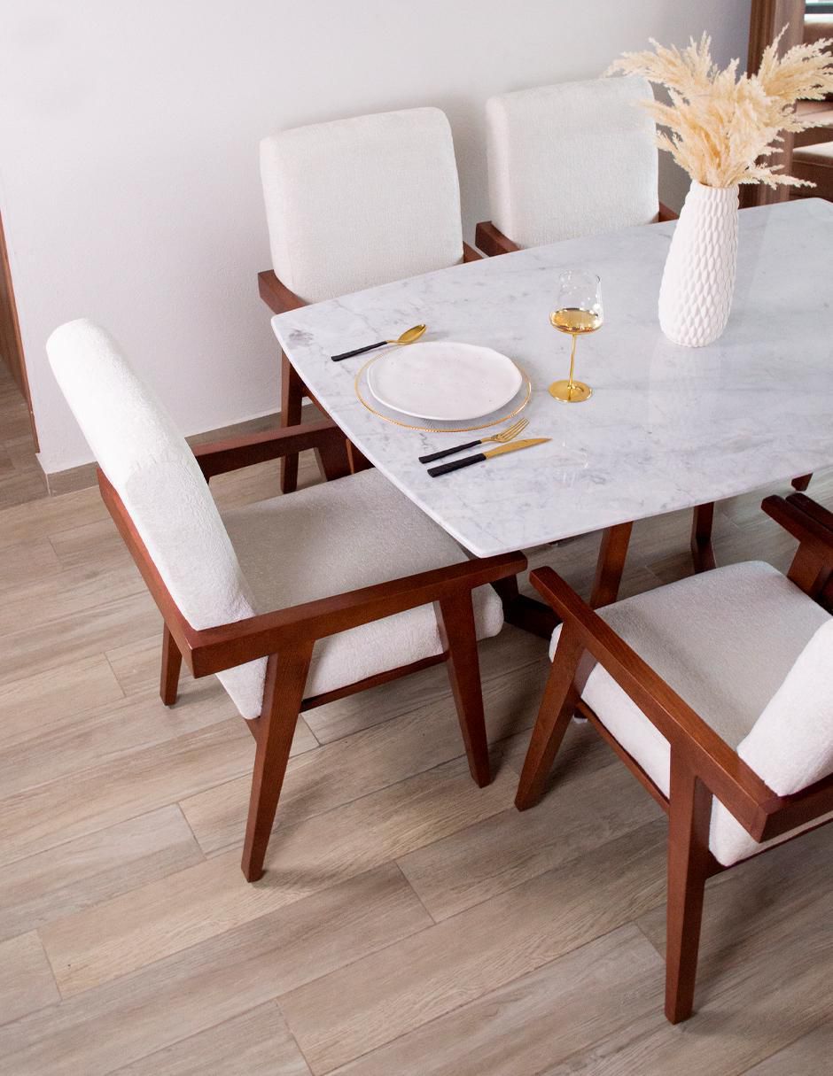Comedor para 2 personas de mármol 3