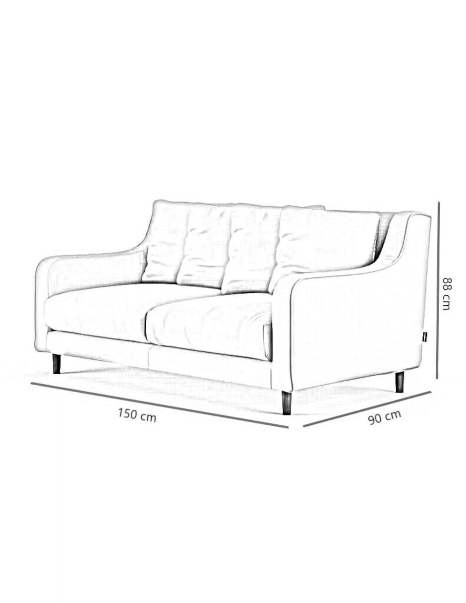 Love seat Lara de lino