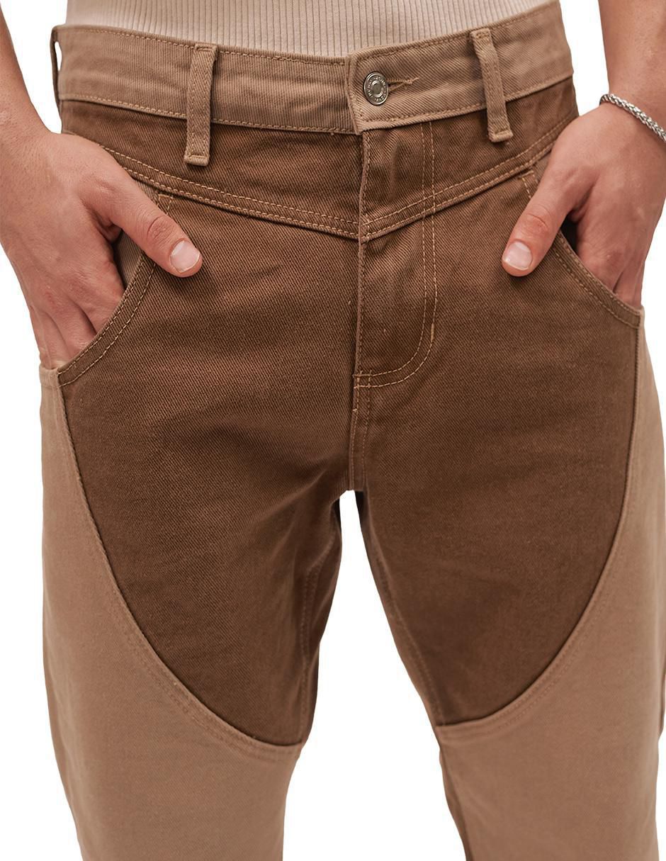 Jeans slim Mchk 8067 lavado bitono para hombre