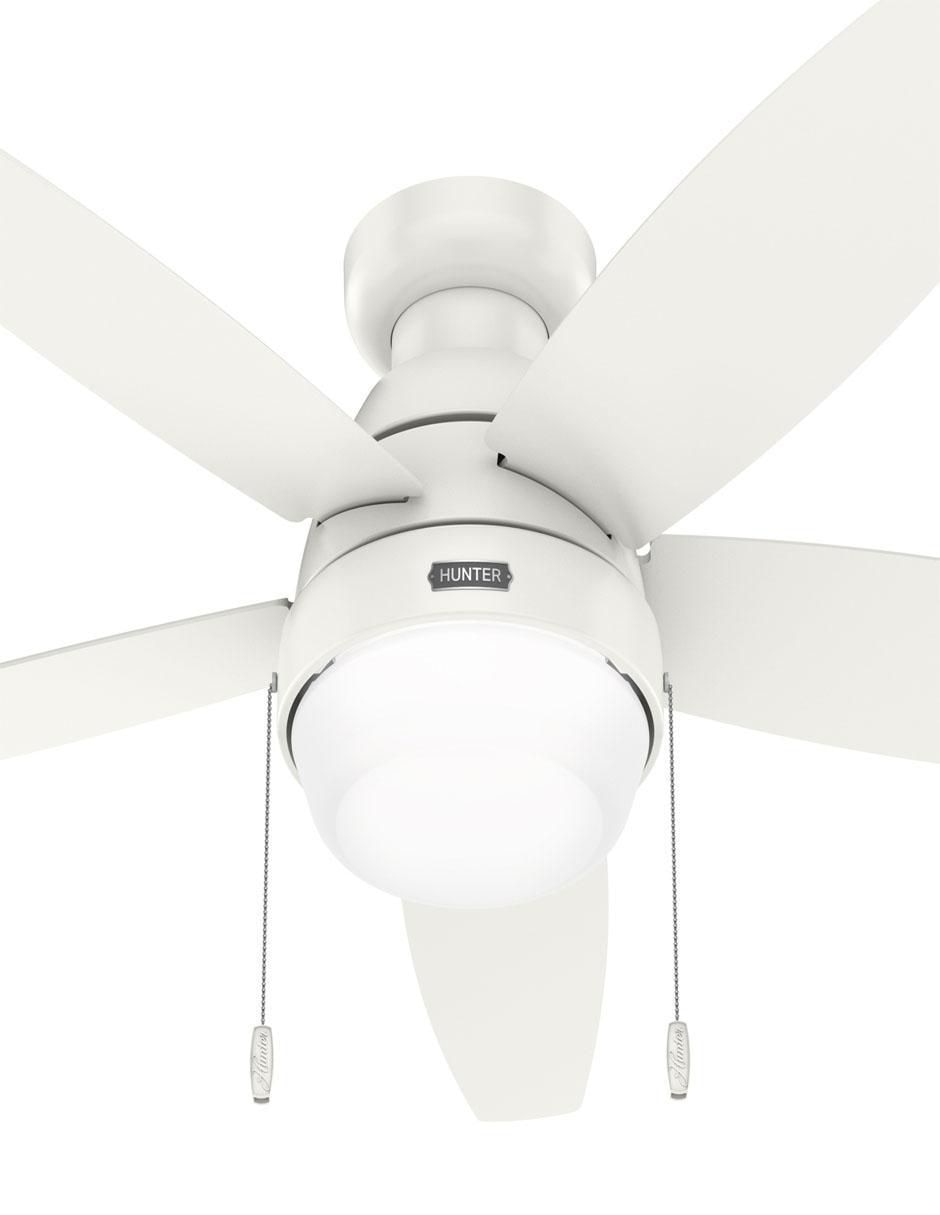 VENTILADOR DE TECHO 52418 HUNT, BLANCO