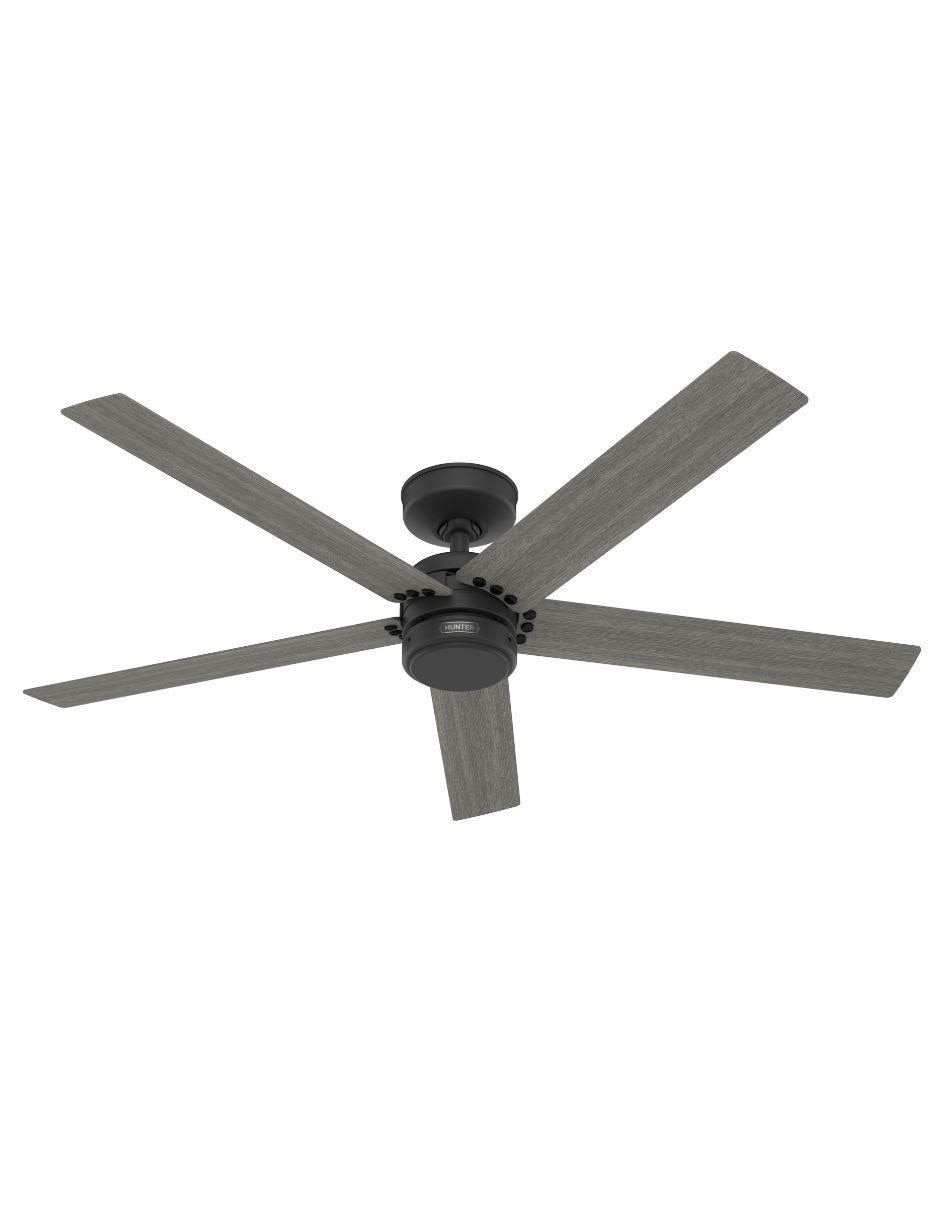 VENTILADOR DE TECHO 52247 HUNTE, NEGRO