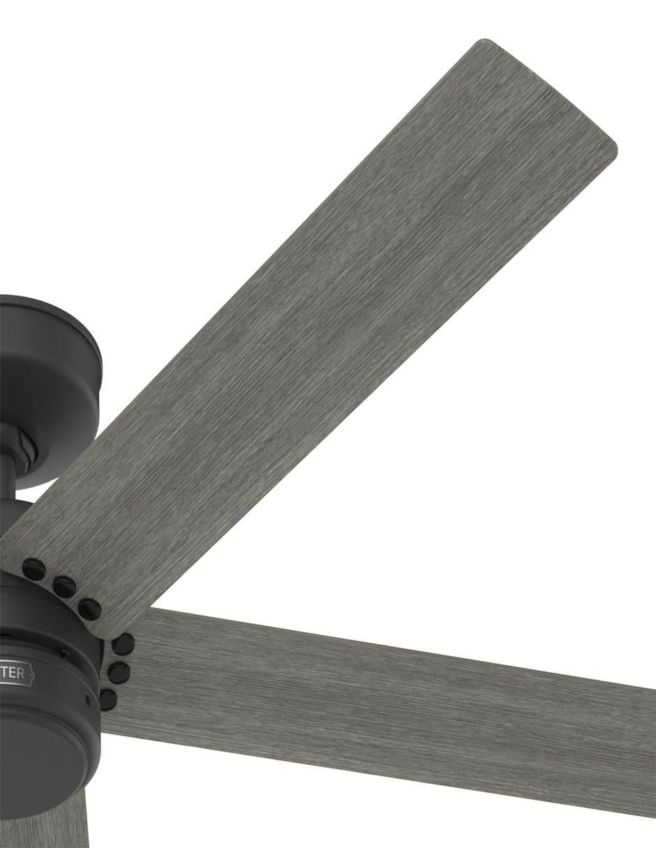 VENTILADOR DE TECHO 52247 HUNTE, NEGRO