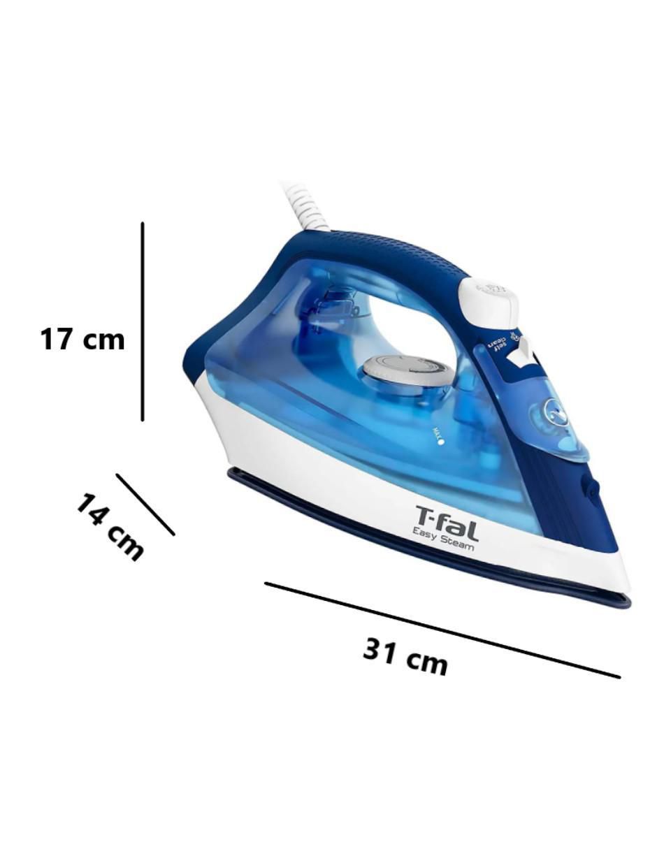 Central de vapor T-Fal FV1941X0 azul suela acero inoxidable