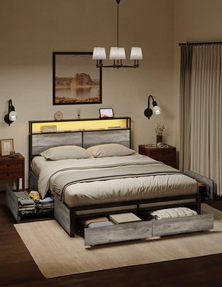 Base para cama Fabato de MDF