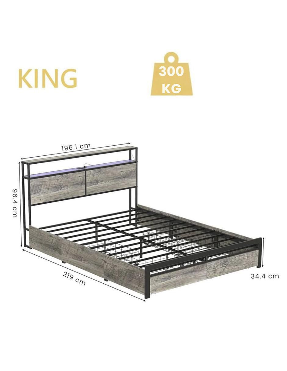 Base para cama Fabato de MDF