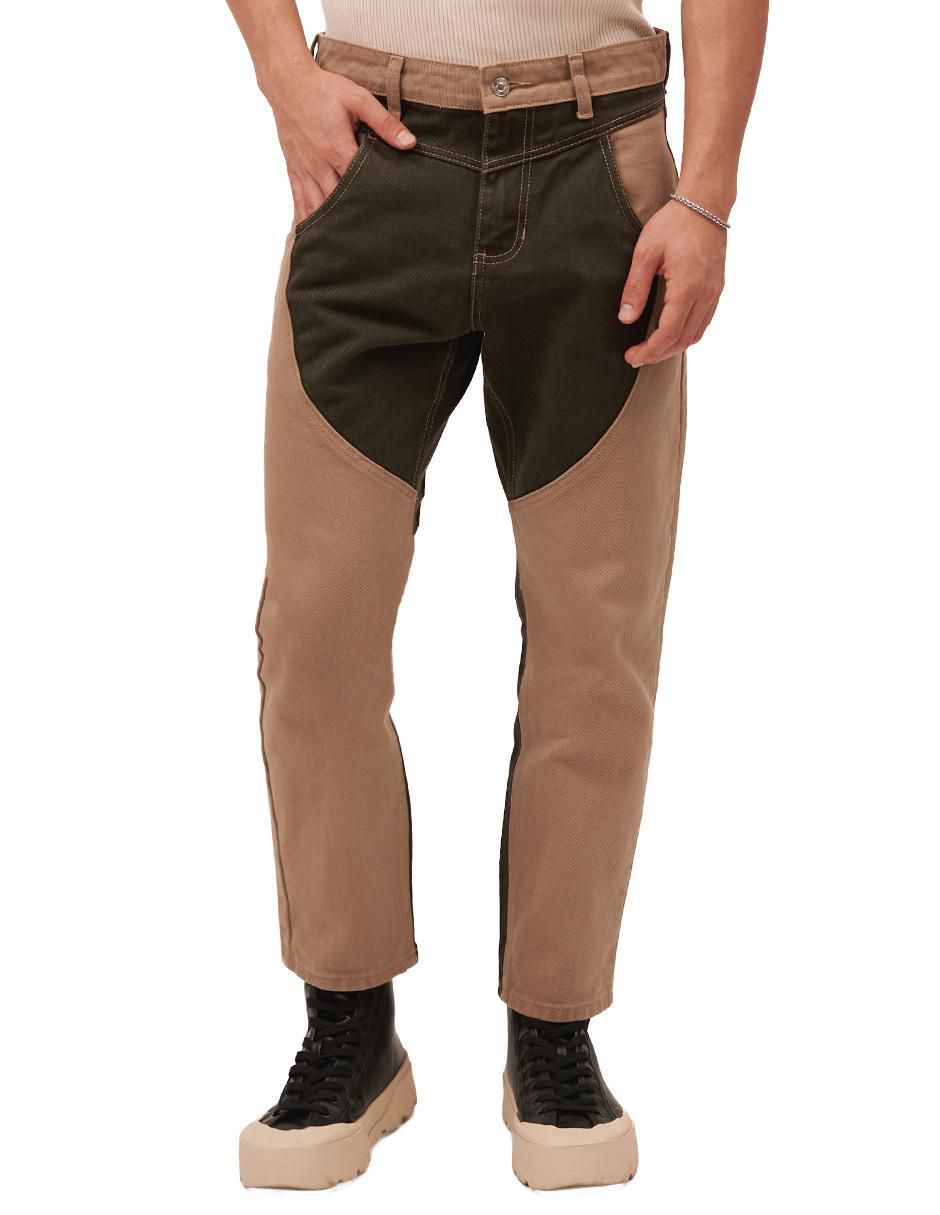 Jeans slim Mchk 8068 lavado bitono para hombre