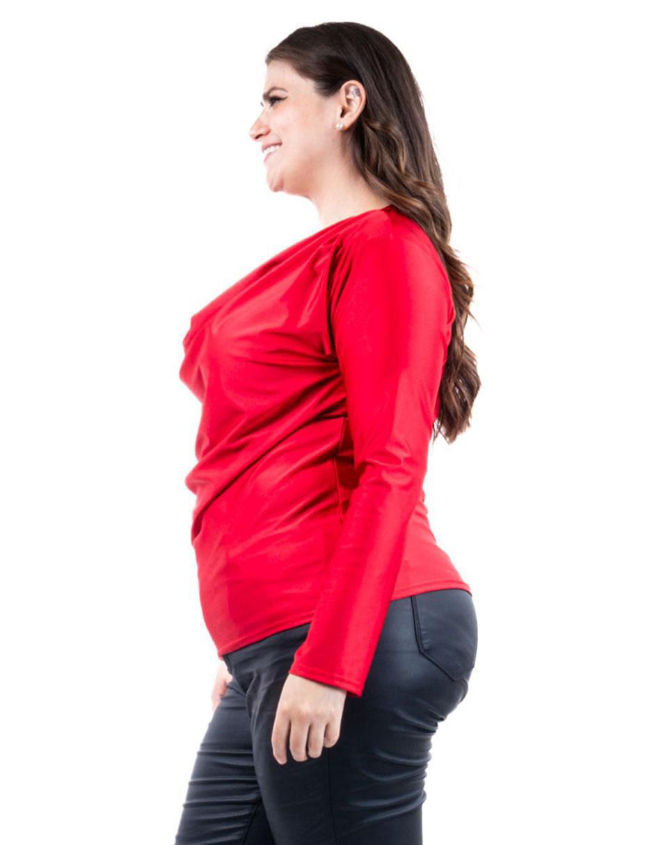 Blusa manga larga para mujer 8