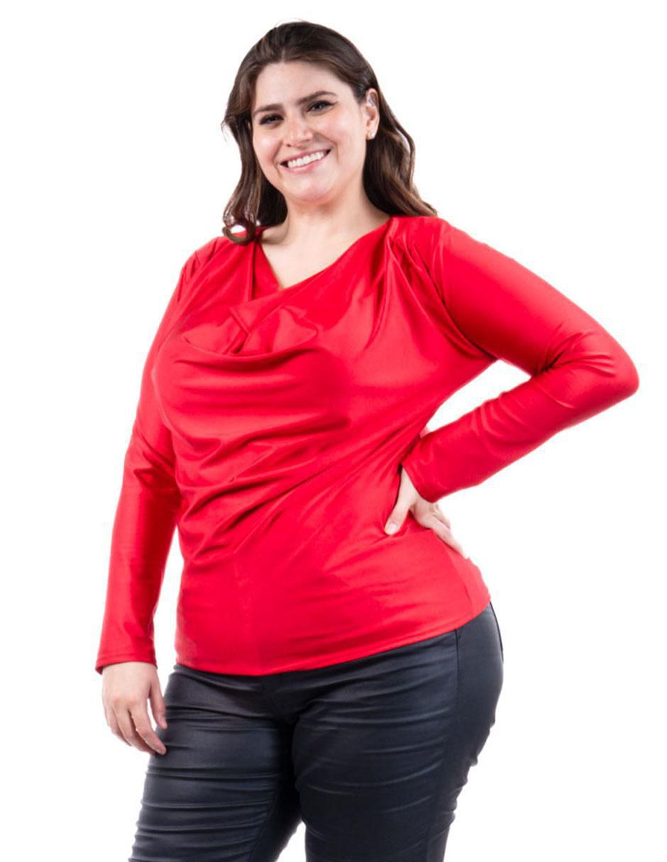 Blusa manga larga para mujer 11