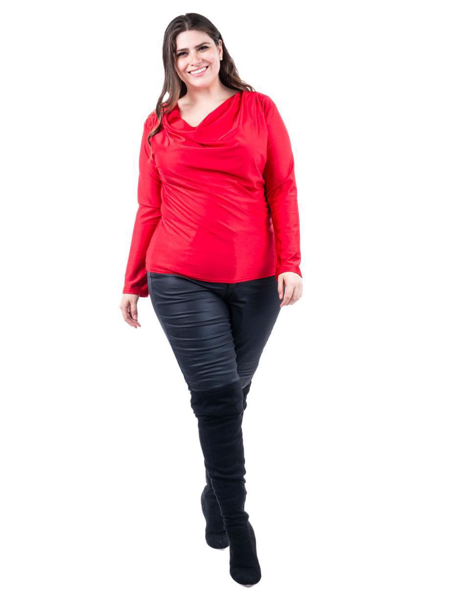 Blusa manga larga para mujer 12
