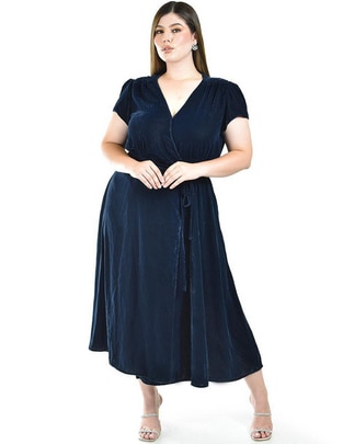 Vestido midi formal para mujer