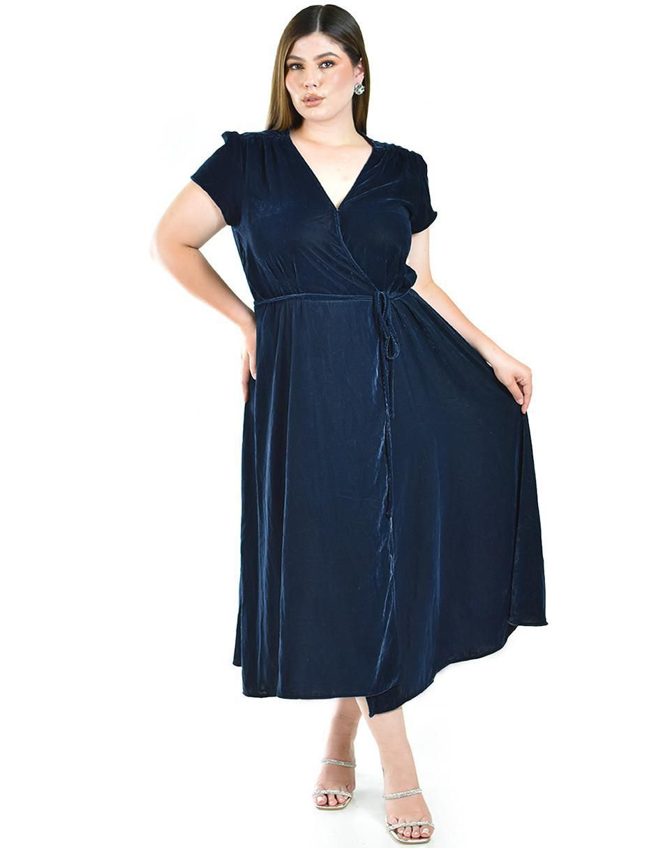 Vestido midi formal para mujer