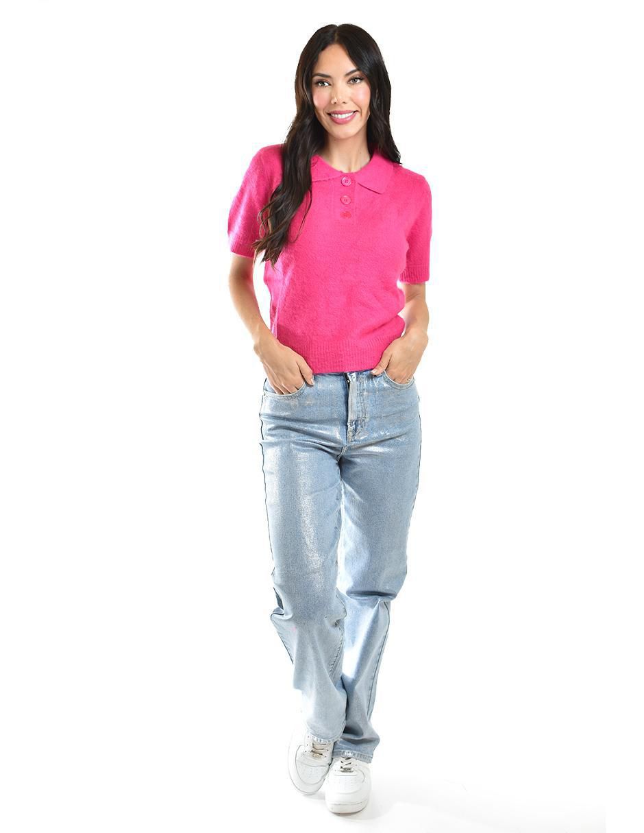 Blusa manga corta para mujer 9