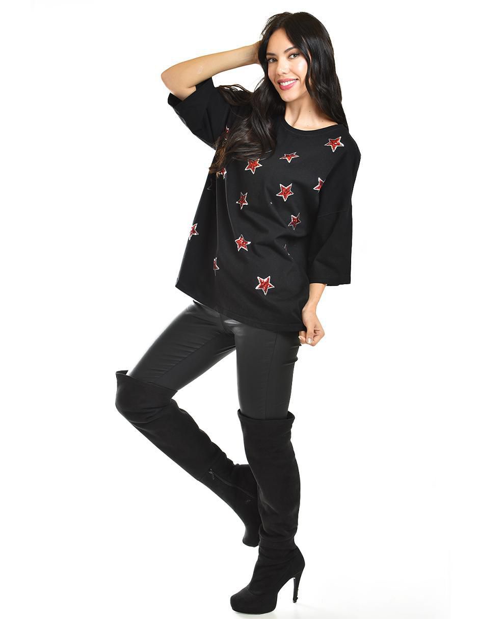 Blusa manga 3/4 para mujer 10