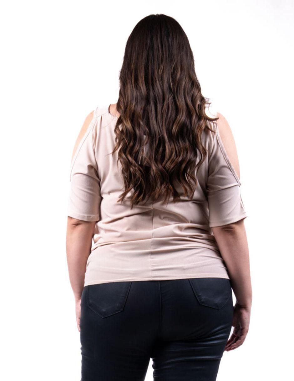 Blusa manga al codo para mujer 9