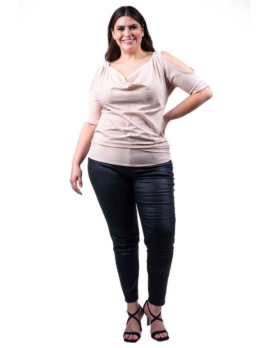 Blusa manga al codo para mujer 12