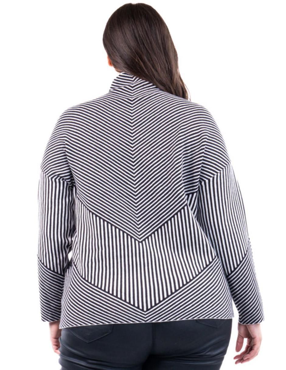 Suéter Roman Fashion cuello alto para mujer