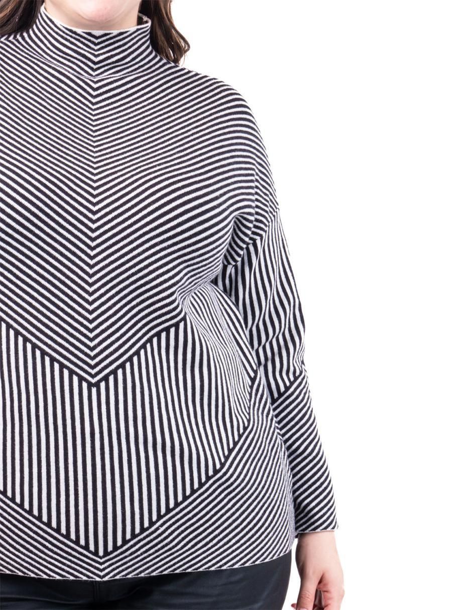 Suéter Roman Fashion cuello alto para mujer