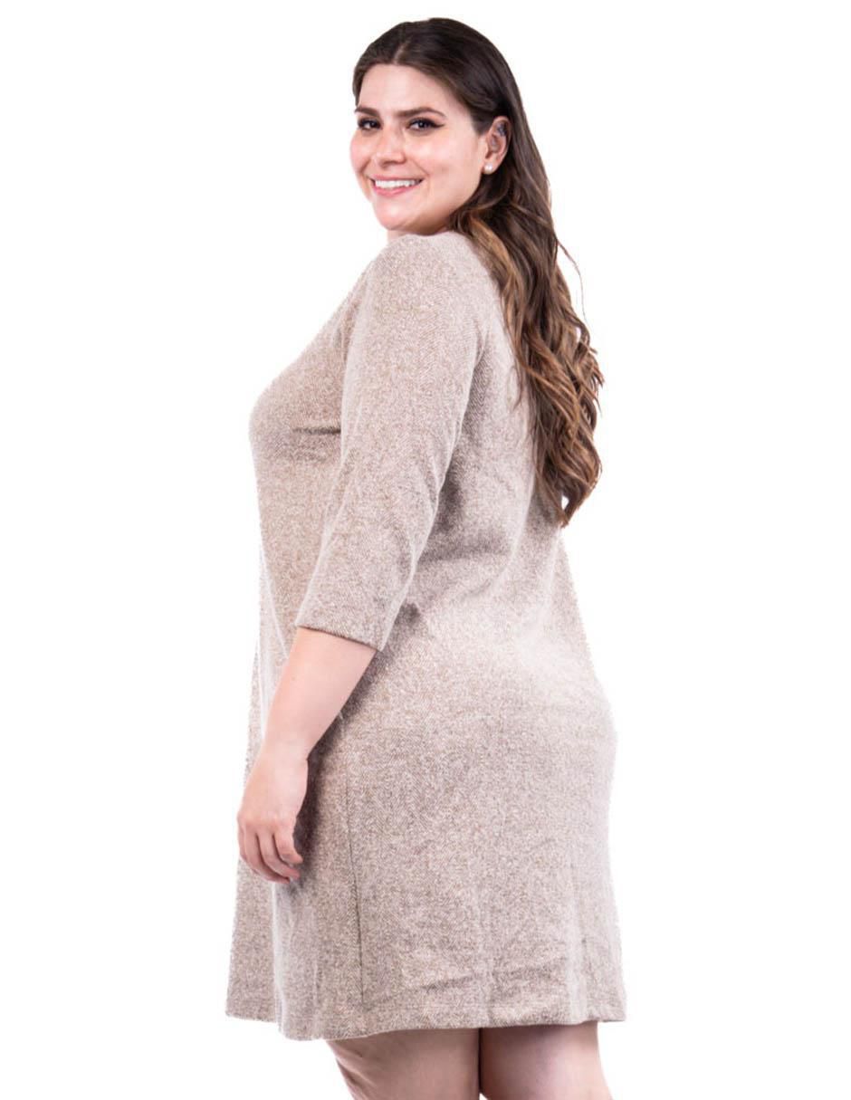 Vestido arriba rodilla casual para mujer