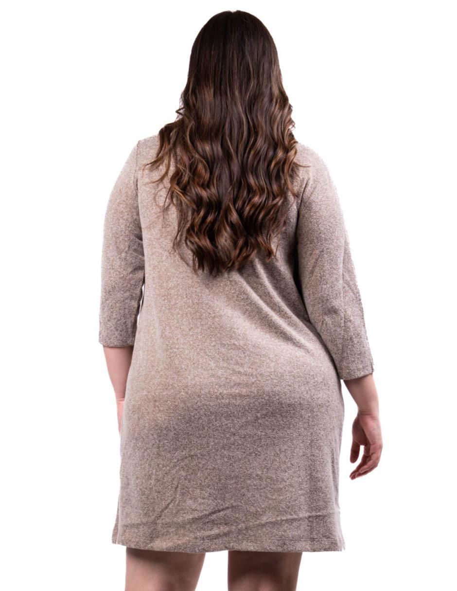Vestido arriba rodilla casual para mujer