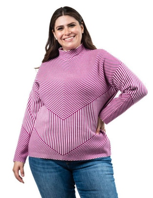 Suéter cuello alto para mujer Suéter cuello alto para mujer