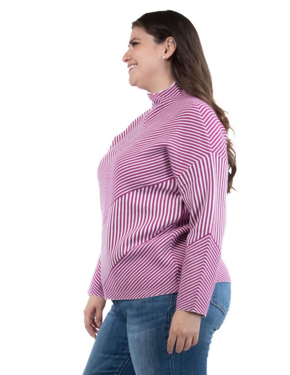 Suéter Roman Fashion cuello alto para mujer