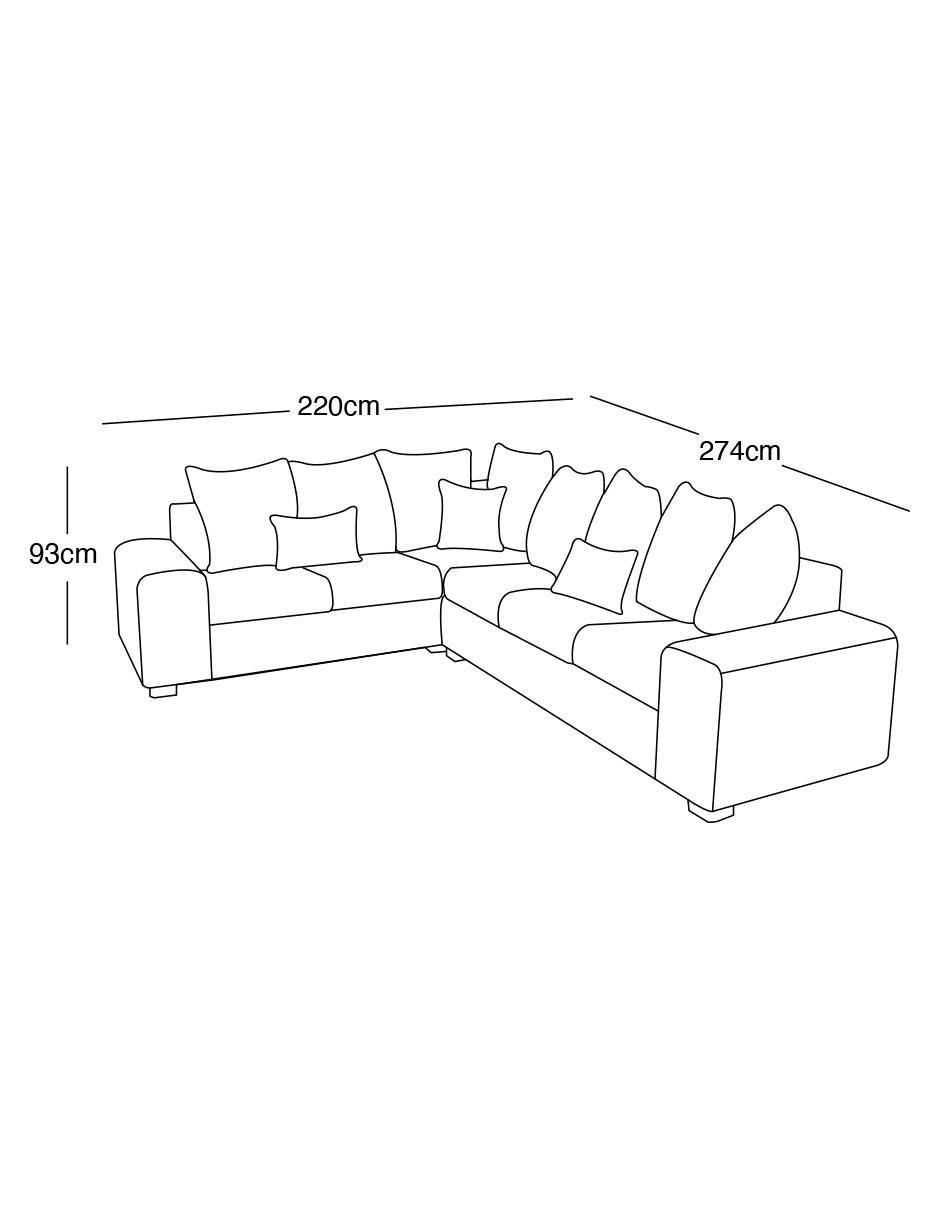 Sala modular Princess de terciopelo 4
