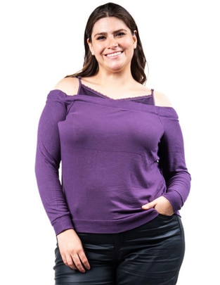 Blusa manga larga para mujer 1