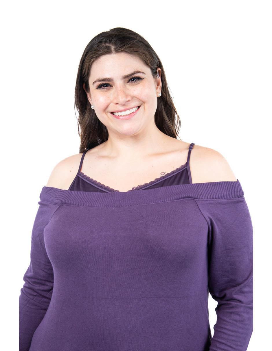 Blusa manga larga para mujer 9