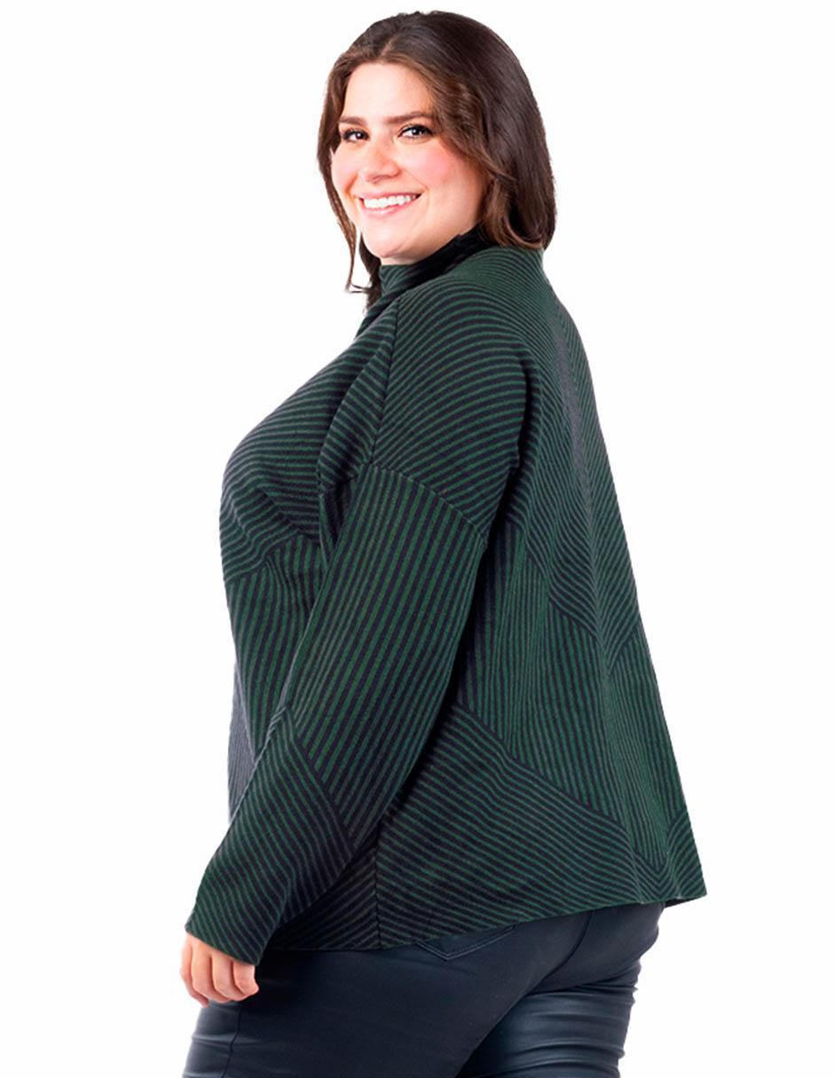 Suéter Roman Fashion cuello alto para mujer