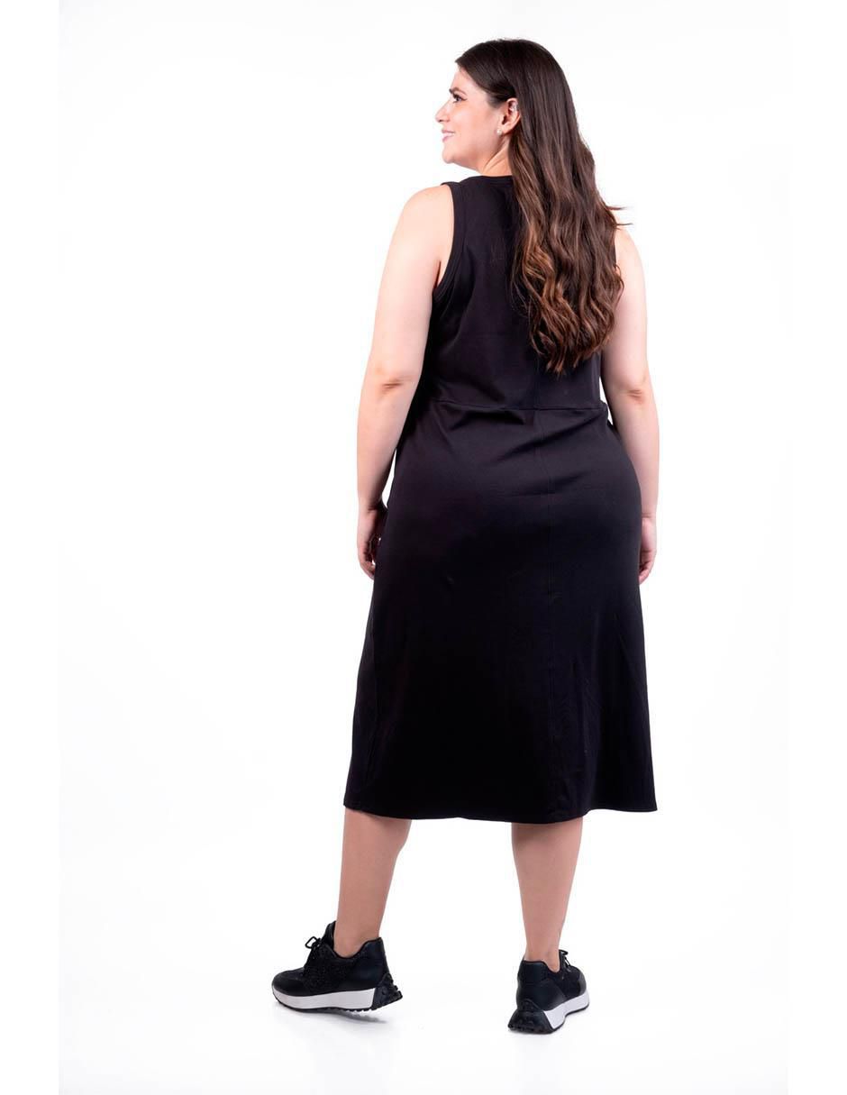 Vestido midi casual para mujer